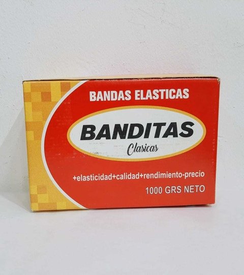 BANDA ELASTICA BANDITA ANCHO Y LARGO ESPECIAL CAJA 1000G